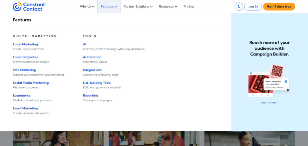 Key Features of Constant Contact
